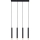 Zuma Line - Pendellampa på kabel 4xG9/5W/230V svart