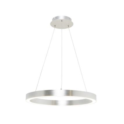 Zuma Line - LED Ljuskrona med upphängningsrem  LED/30W/230V diameter  40 cm silver