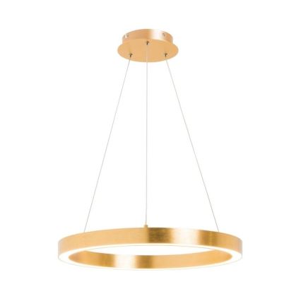 Zuma Line - LED Ljuskrona med upphängningsrem  1xLED/40W/230V diameter  50 cm gyllene 