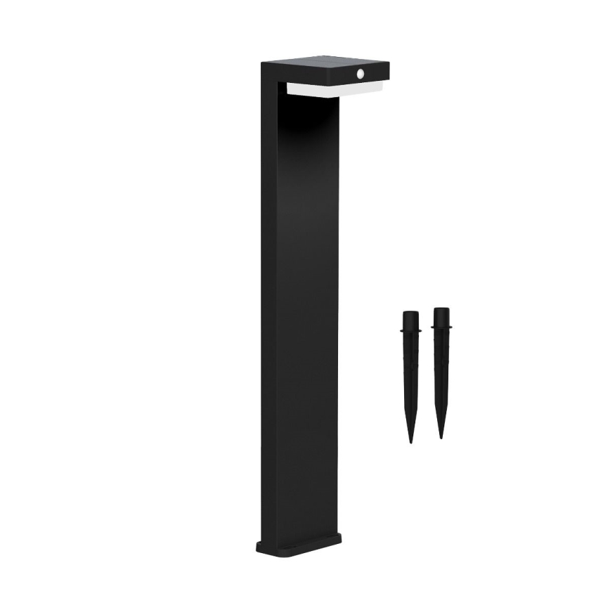 Zuma Line - LED solcellslampa med rörelse- och skymningssensor LED/4,5W/2000 mAh IP44 svart