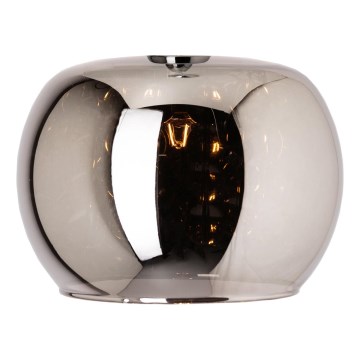 Zuma Line - Reservglas till takkrona för G9, Ø 13 cm, rökgrå