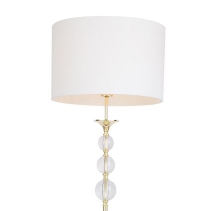 Zuma Line - Golvlampa 1xE27/60W/230V vit