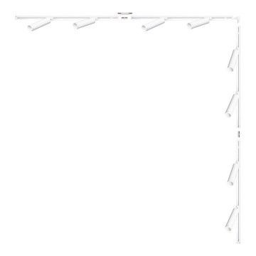 Zuma Line - Spot i skensystem 8xGU10/35W/230V vit