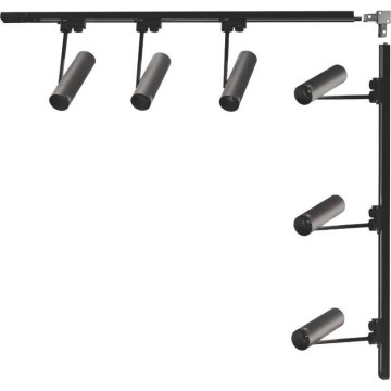 Zuma Line - Spotarmatur för skensystem 6xGU10/35W/230V svart