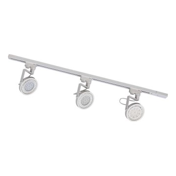 Zuma Line - Spotlampa i skensystem 3xGU10/15W/230V vit