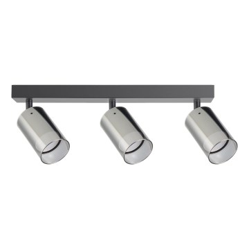 Zuma Line - Spotlight 3xGU10/50W/230V svart/grå