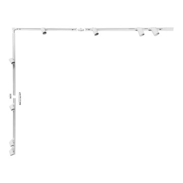Zuma Line - Spotlight för skensystem 8xGU10/10W/230V vit + rälstillbehör