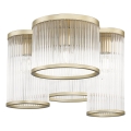 Zuma Line - Taklampa 4xE27/15W/230V, Ø 48 cm, guldfärgad