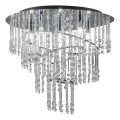 Zuma Line - Taklampa 6xG9/25W/230V Ø 45 cm polerad krom/klart glas
