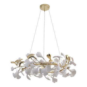 Zuma Line - Taklampa med kabelupphängning 6xG9/42W/230V Ø 74 cm guld