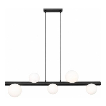 Zuma Line - Takpendel på vajer 5xG9/33W/230V svart