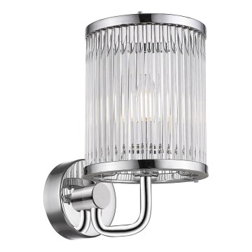 Zuma Line - Vägglampa 1xE14/60W/230V skinande krom