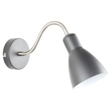 Zuma Line - Vägglampa 1xE27/40W/230V grå