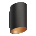 Zuma Line - Vägglampa 1xG9/40W/230V svart/guld