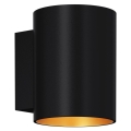 Zuma Line - Vägglampa 1xG9/40W/230V svart/guld