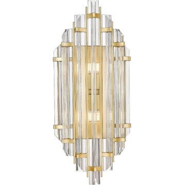 Zuma Line - Vägglampa 2xG9/42W/230V, guldfärgad