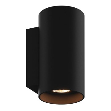 Zuma Line - Vägglampa 2xGU10/50W/230V svart