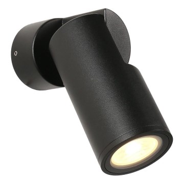 Zuma Line - Vägglampa för utomhusbruk 1xGU10/35W/230V IP65 svart