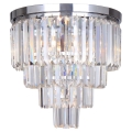Zuma Line - Vägglampa i kristall 5xE14/40W/230V krom