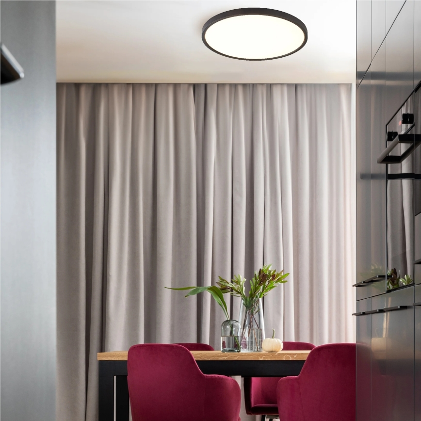 Zuma Line - LED taklampa LED/42W/230V 3000/4000/6000K Ø 50 cm svart