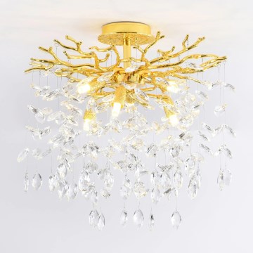 Zuma Line - Ytmonterad plafond 6xG9/3,5W/230V Ø 50 cm, guld